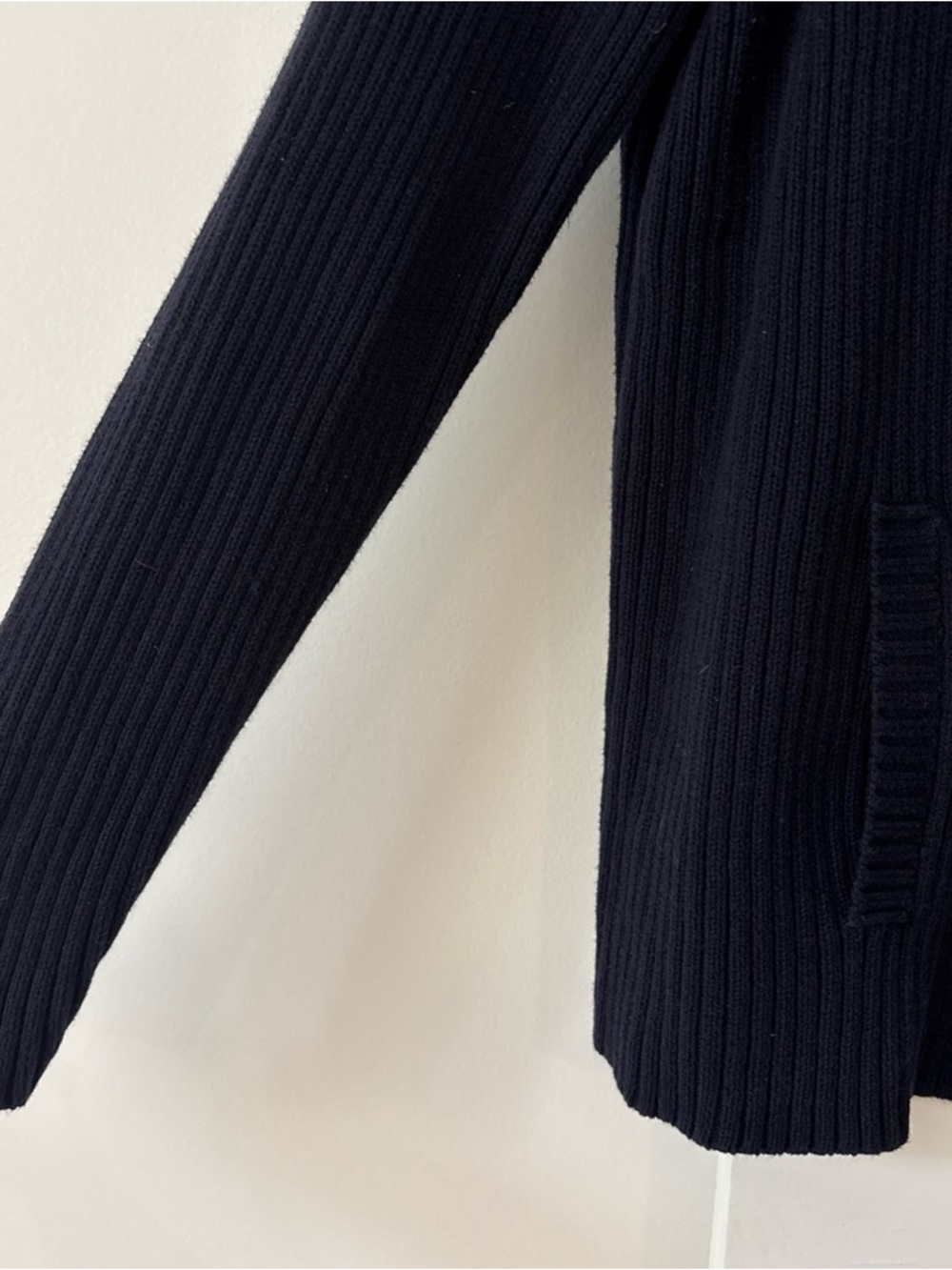 Lauren Ralph Lauren Anchor Blue Cardigan Buttons Sweater Woman’s Size 1X Navy - Picture 6 of 11